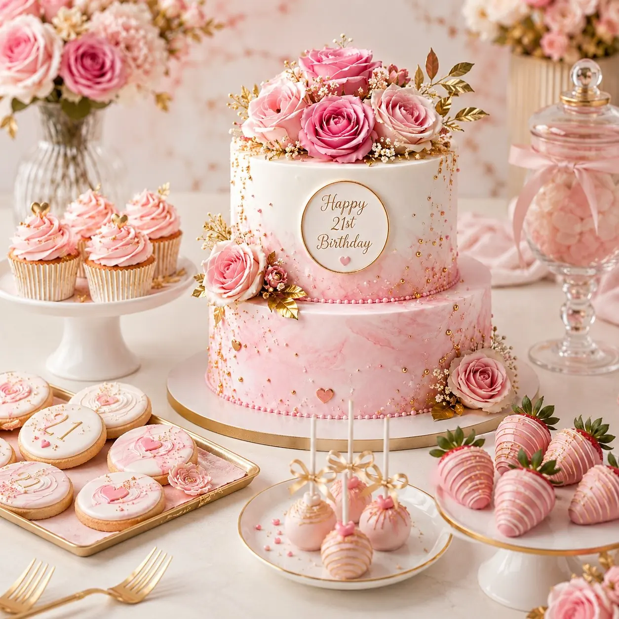 Birthday cake design
