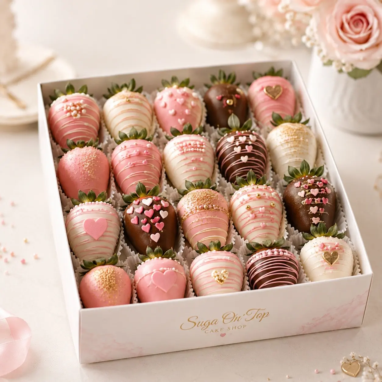 Chocolate covered strawberries